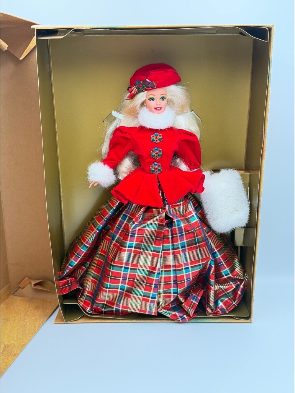 VTG 1996 Limited Edition Jewel Princess Barbie The Winter Princess Collection